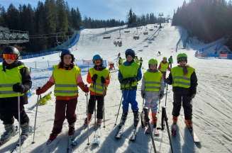 Zima Zakopane narty snowboard dla dzieci Zima 2025